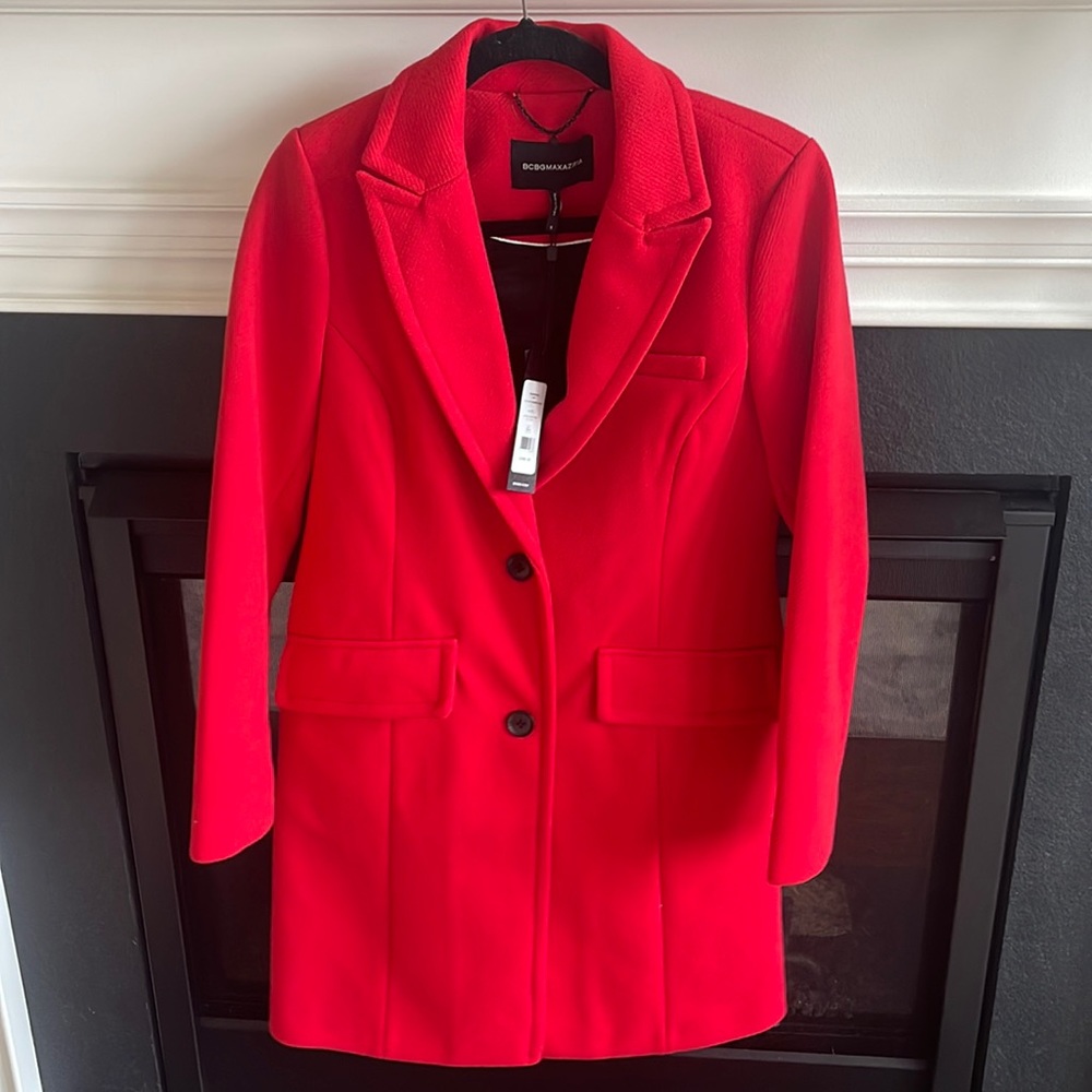 NWT Red jacket BCBG Maxazria
